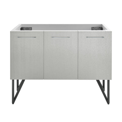 Annecy 48 Brushed Grey Bathroom Vanity Cabinet Only (SM-BV234)