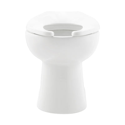 Sirene Floor-Mounted Commercial Elongated Top Flush Spud Flushometer Toilet Bowl