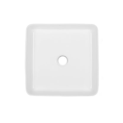 Concorde 15 Square Ceramic Vessel Sink