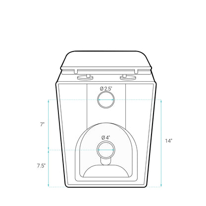 Concorde Back-to-Wall Toilet Bundle 0.8/1.6 GPF Dual Flush in Glossy White with Brass Flush Plate