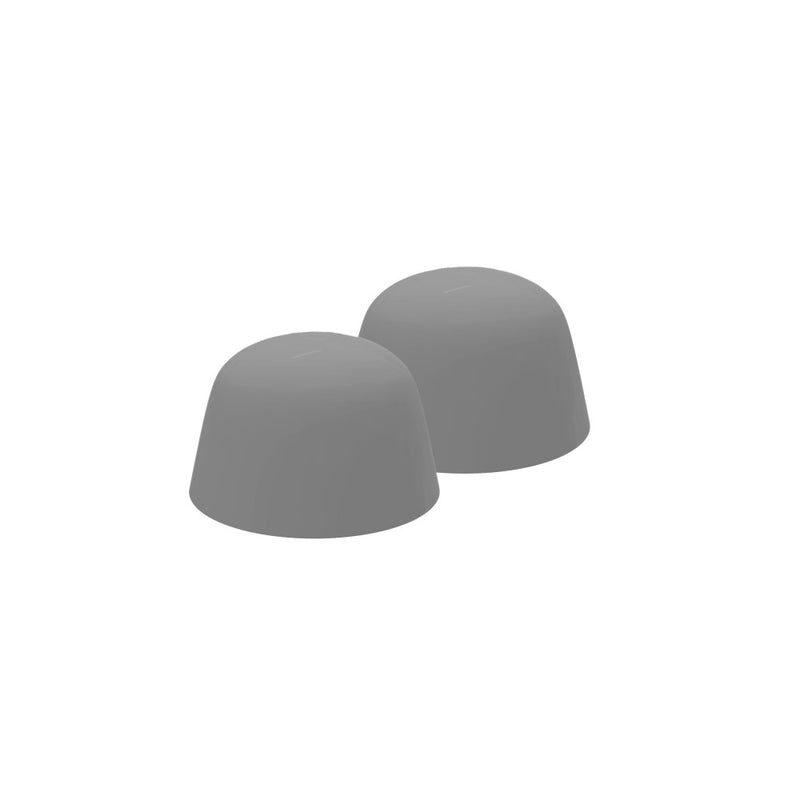 Side Bolt Covers in Matte Gray -TPT209