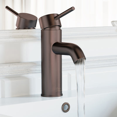 Ivy Single Hole, Single-Handle, Bathroom Faucet in Oil Rubbed Bronze
