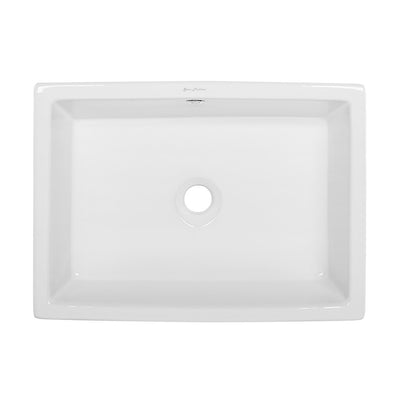 Voltaire 17 Rectangle Ceramic Vessel Sink