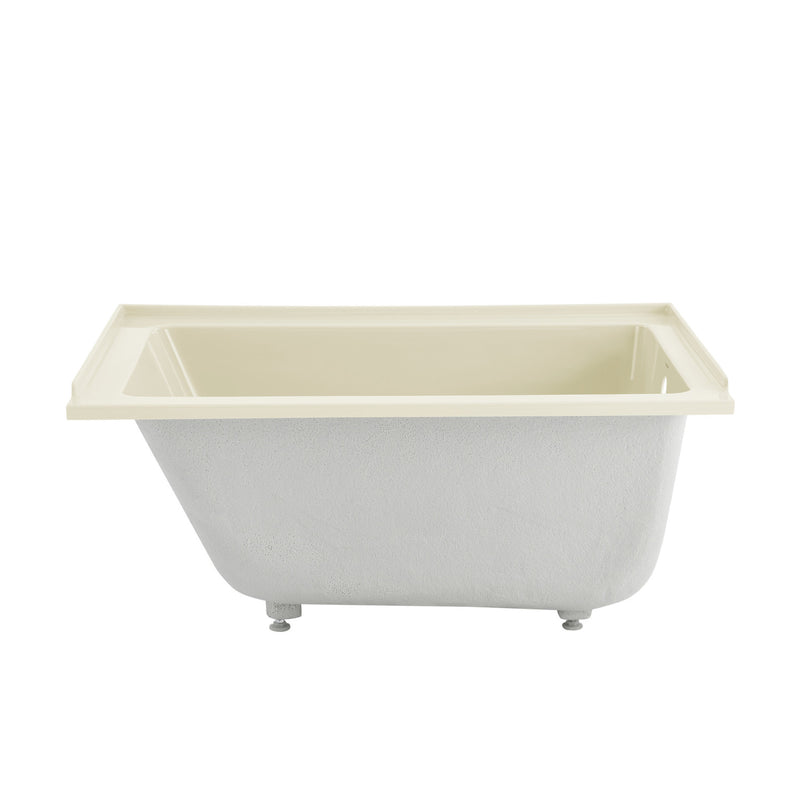 Voltaire 48" x 32" Right-Hand Drain Alcove Bathtub in Bisque