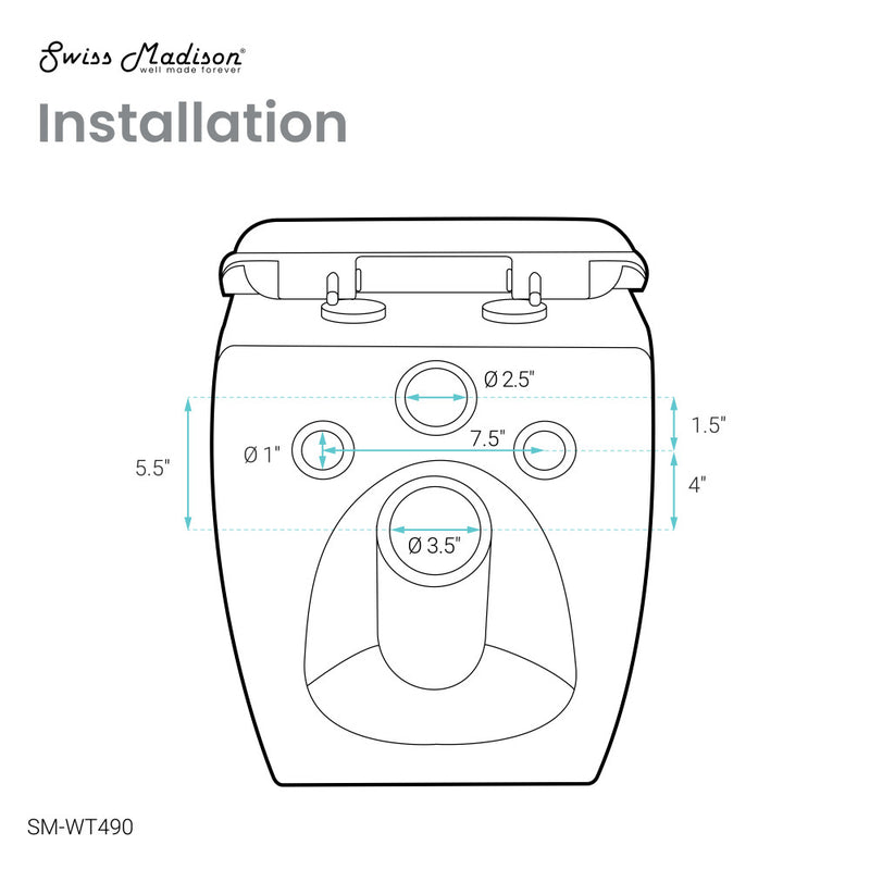 Classe Wall-Hung Elongated Toilet Bowl