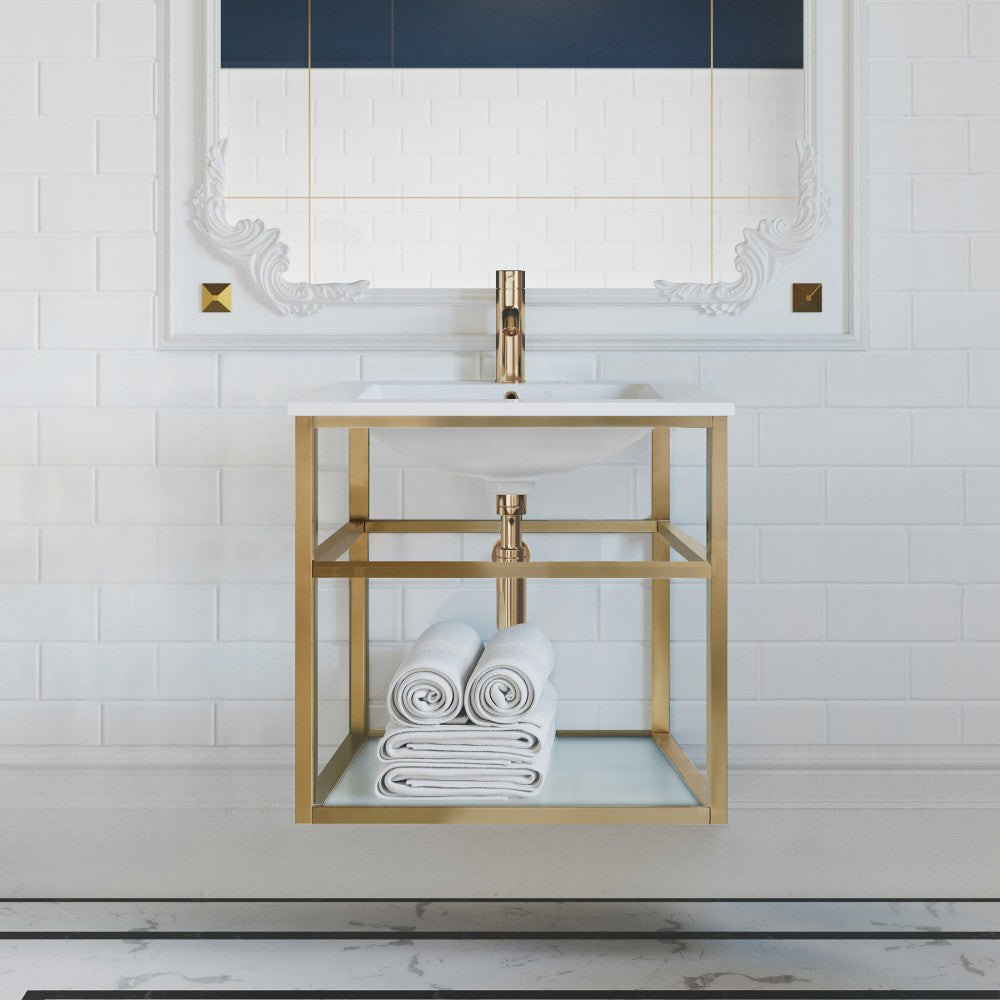 Gold Shower Shelf By LuxeBath™ – LuxeBath.co