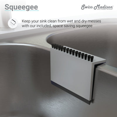Rivage 32 x 19 Stainless Steel, Single Basin, Undermount Kitchen Sink