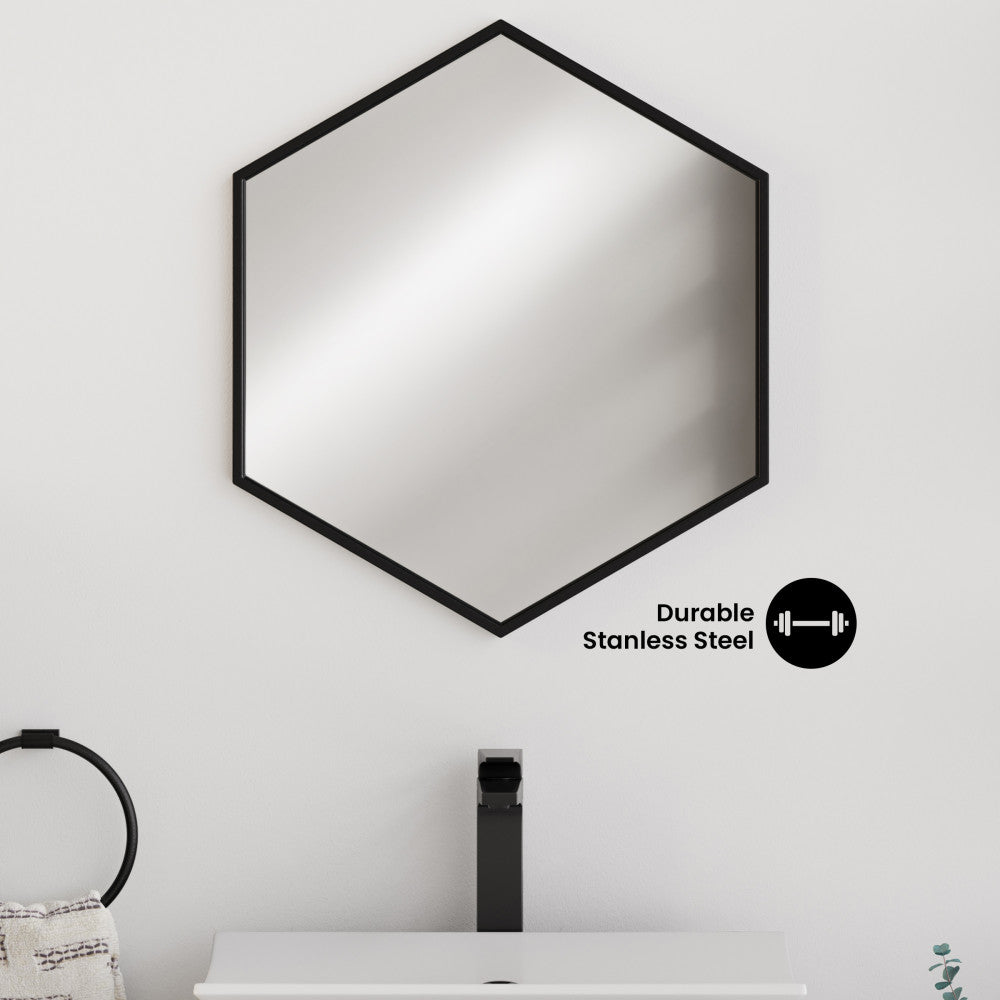 Annecy 19" Vanity Mirror in Phantom Black