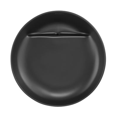 Beau 16.5" Round Vessel Bathroom Sink in Matte Black