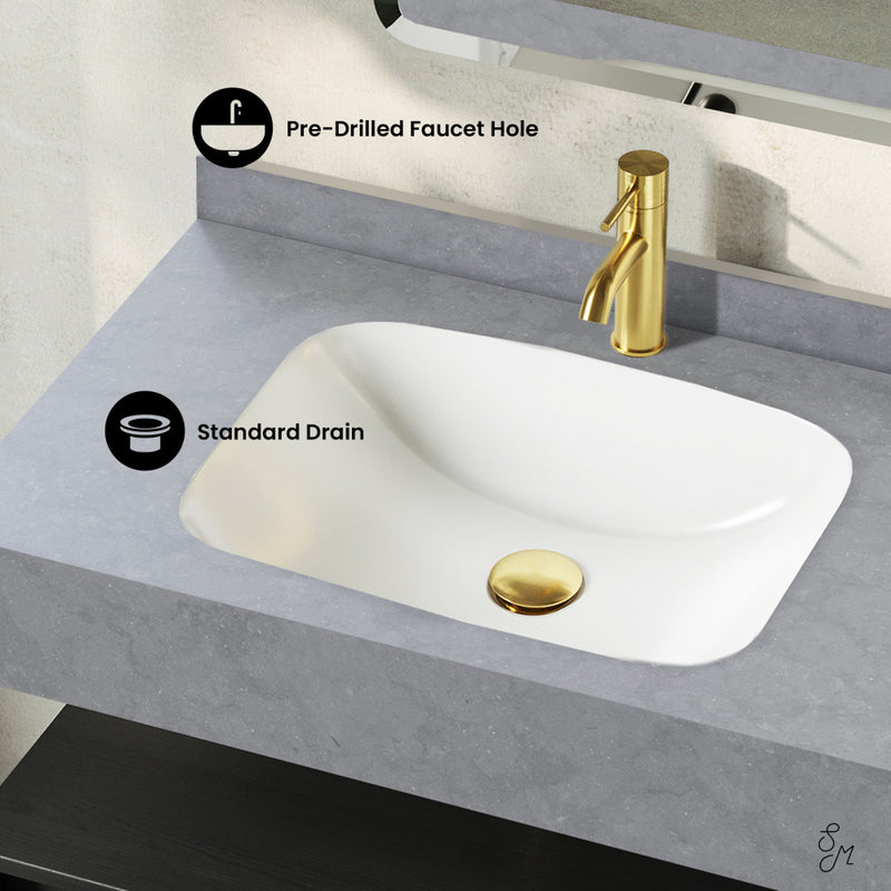Avancer 36" Wall-Mounted Bathroom Vanity in Black Oak with Charcoal Grey Sink Top