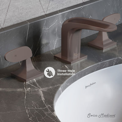 Chateau 8 in. Widespread, 2-Handle, Bathroom Faucet in Oil Rubbed Bronze