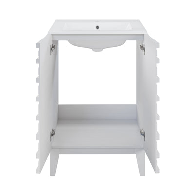 Cascade 24'' Bathroom Vanity in White