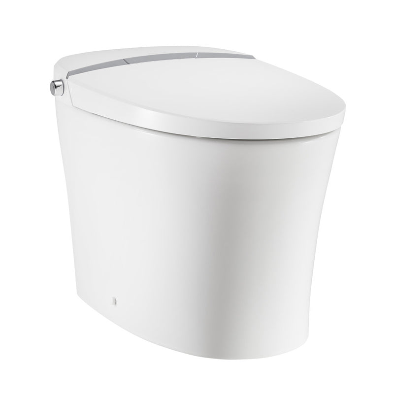 Avancer Smart Tankless Elongated Toilet and Bidet, Touchless Vortex Dual-Flush 1.1/1.6 gpf