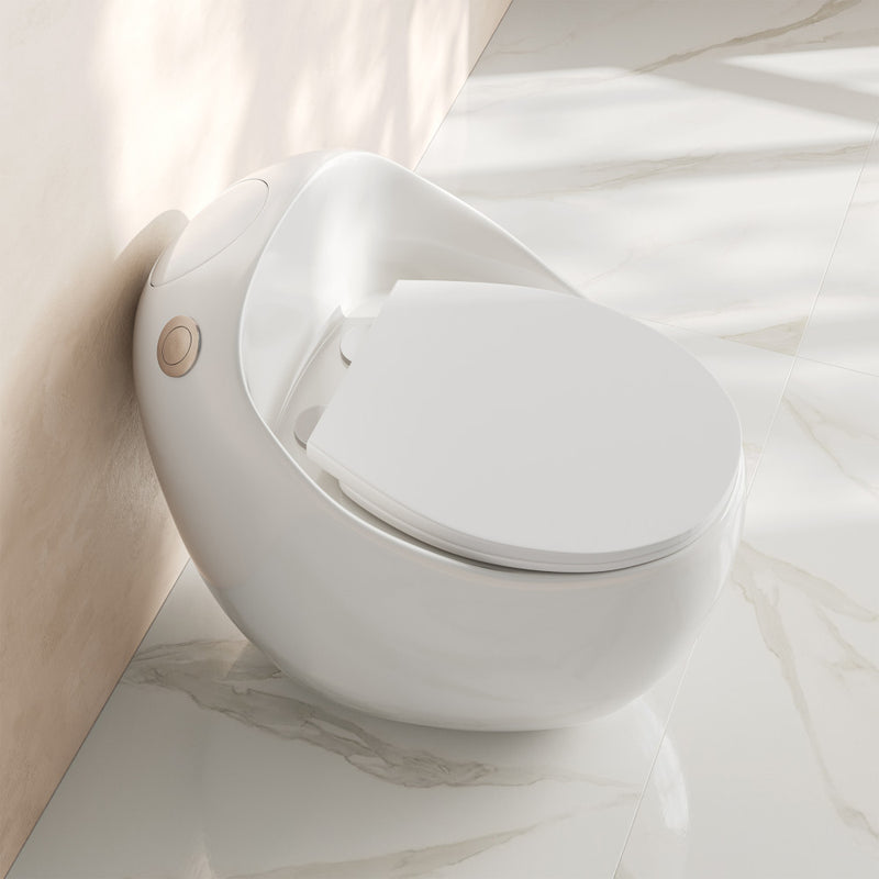 Plaisir II One-Piece Round Toilet Top Flush 1.28 GPF
