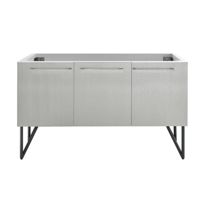 Annecy 60 Brushed Gray Bathroom Vanity Cabinet Only (SM-BV236)