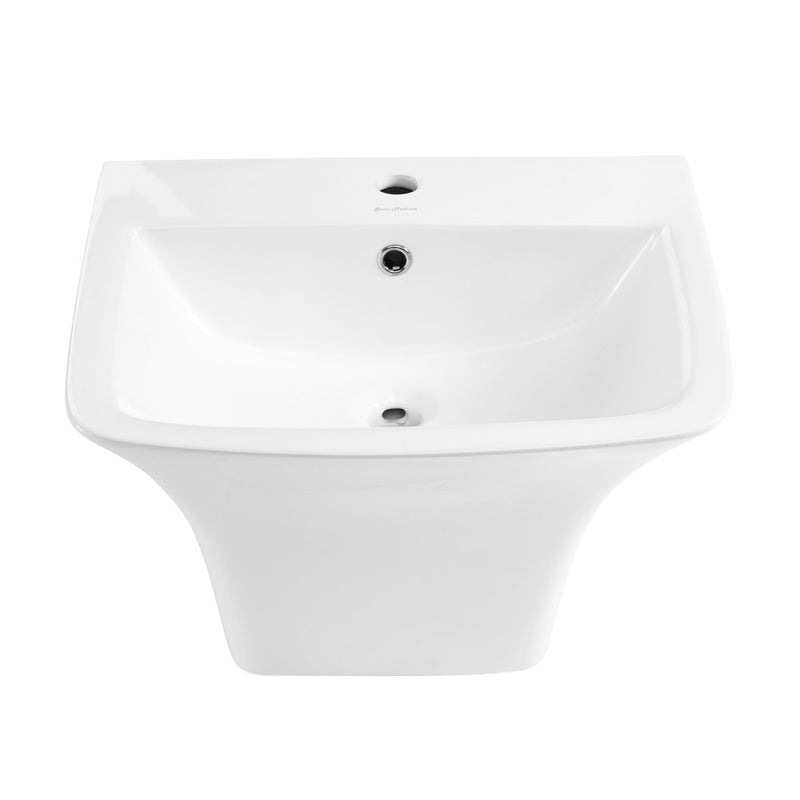 Carre 21" Wall-Mount Bathroom Sink