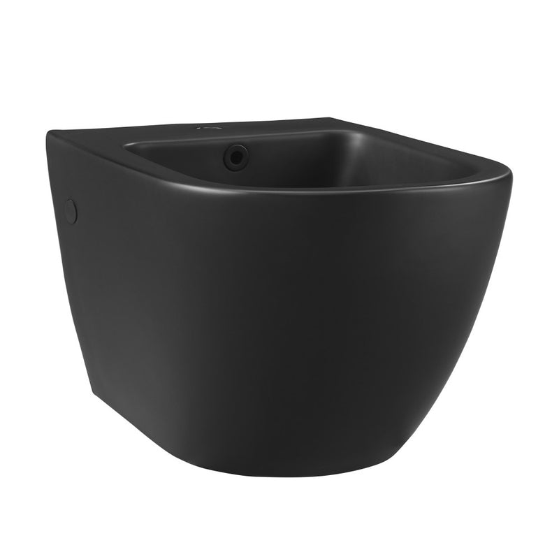 St. Tropez Wall Hung Bidet in Matte Black