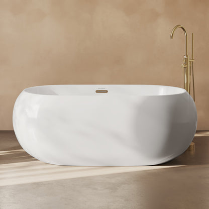 Plaisir 63" Freestanding Bathtub