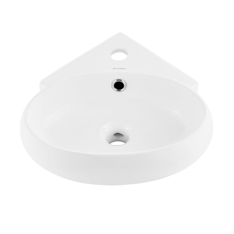 Plaisir Corner Wall Hung Sink