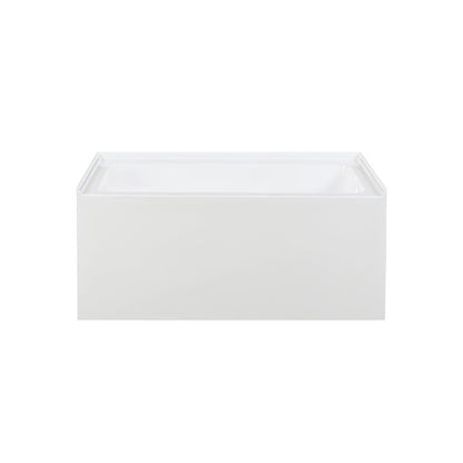 Voltaire 48" x 32" Right-Hand Drain Alcove Bathtub with Apron