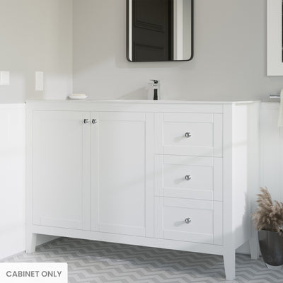 Cannes 48" Bathroom Vanity Cabinet Only (SM-BV414)