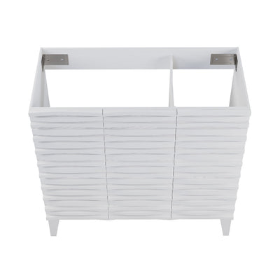 Cascade 36'' Bathroom Vanity in White - Cabinet