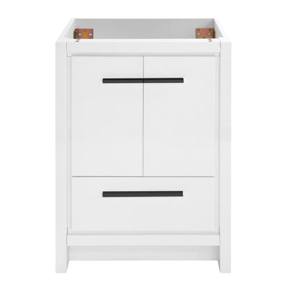 Virage 24 Freestanding, Bathroom Vanity in Glossy White Cabinet Only (SM-BV730W)
