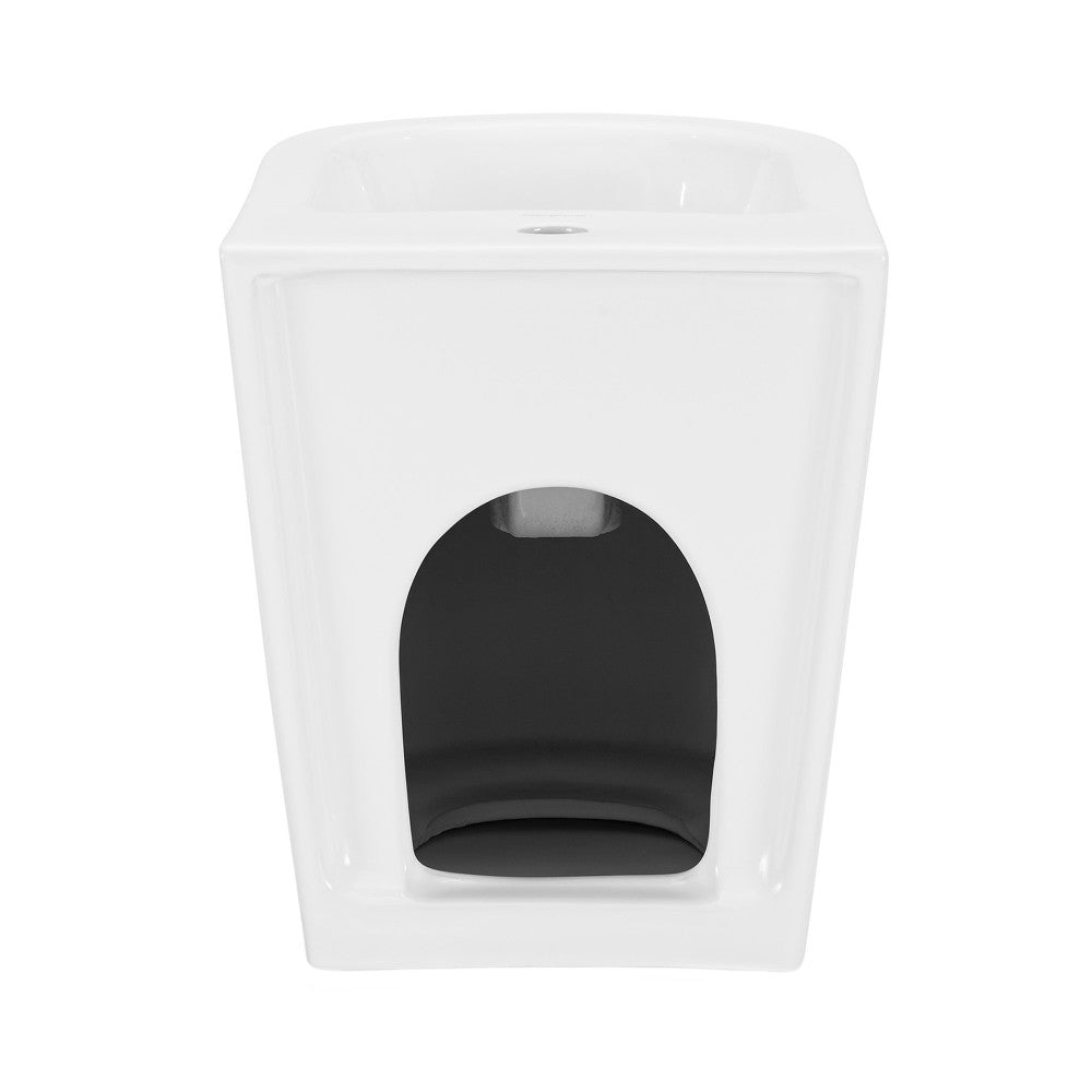 St. Tropez Floor Mount Classic Bidet in Glossy White – Swiss