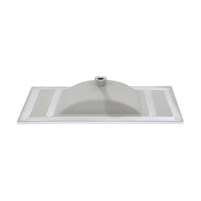 36" Ceramic Vanity Top with Three Faucet Holes