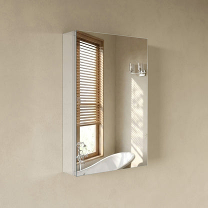 Cache 20 x 30 Rectangle Recessed/Wall Mount Medicine Cabinet with Mirrored Sides