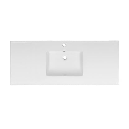 Voltaire 49 Vanity Top Sink with Single Faucet Hole