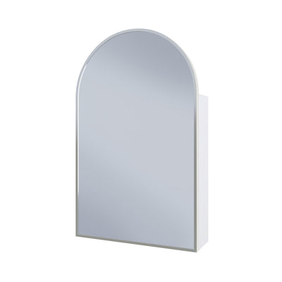 Porte 20 x 30 Arched Recessed/Wall Mount Medicine Cabinet with Mirror in Chrome