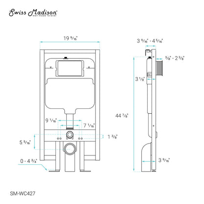 Pur Smart Wall-Hung Toilet with Bidet Bundle