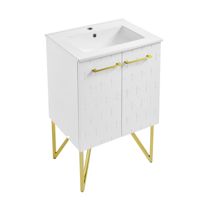 Annecy 24" Bathroom Vanity in Galaxy White