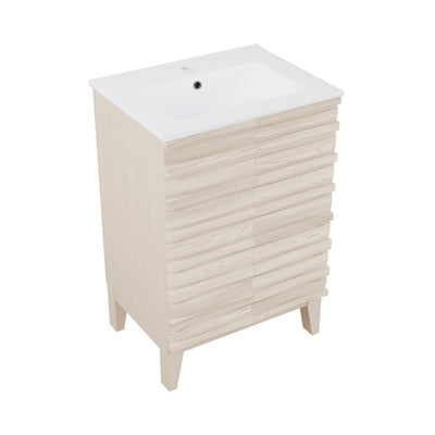 Cascade 24'' Bathroom Vanity in White