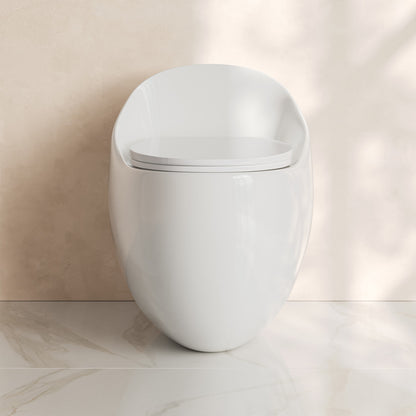 Plaisir II One-Piece Round Toilet Top Flush 1.28 GPF
