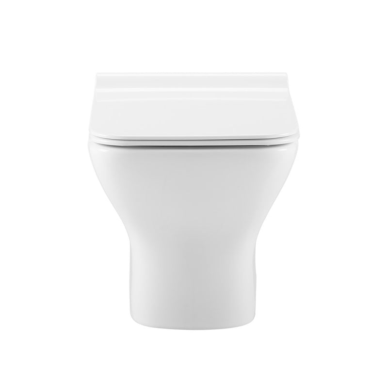 Carre Wall-Hung Elongated Toilet Bowl