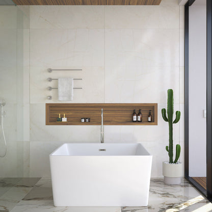 Claire 3-Bar Electric Towel Warmer in Chrome