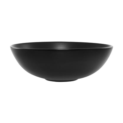 Classe 16 Color Ceramic Sink in Matte Black