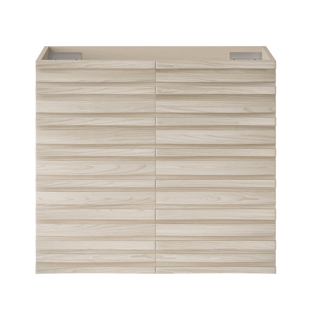 Cascade 24" Wall-Mounted Bathroom Vanity Cabinet without Top in White Oak