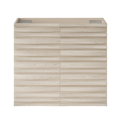 Cascade 24" Wall-Mounted Bathroom Vanity Cabinet without Top in White Oak