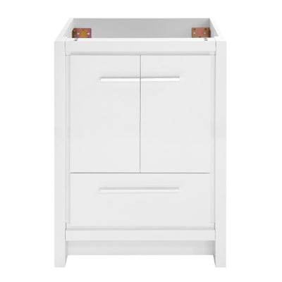 Virage 24 Freestanding, Bathroom Vanity in Glossy White Cabinet Only (SM-BV730W)