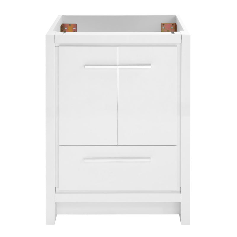 Virage 24 Freestanding, Bathroom Vanity in Glossy White Cabinet Only (SM-BV730W)