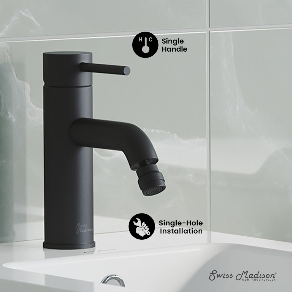 Ivy Bidet Faucet in Matte Black