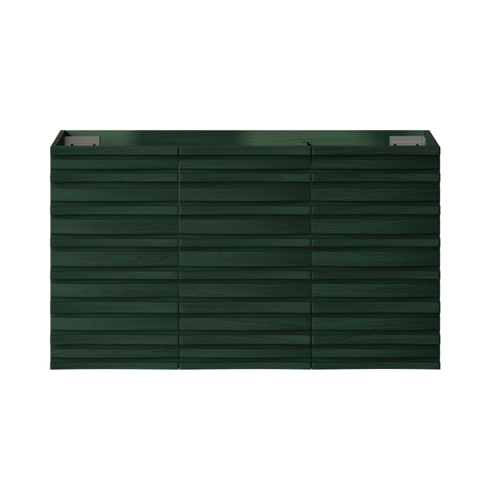 Cascade 36" Wall-Mounted Bathroom Vanity Cabinet without Top in Green Oak