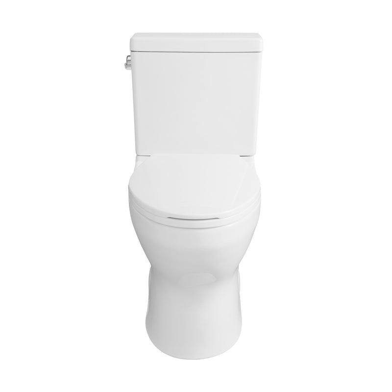 Classe Two-Piece Elongated Left Side Flush Handle Toilet 1.28 gpf