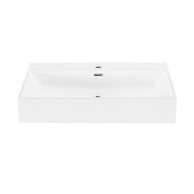 Claire 30" Rectangle Wall-Mount Bathroom Sink