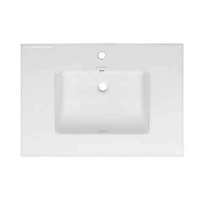 Voltaire 31 Vanity Top Sink with Single Faucet Hole