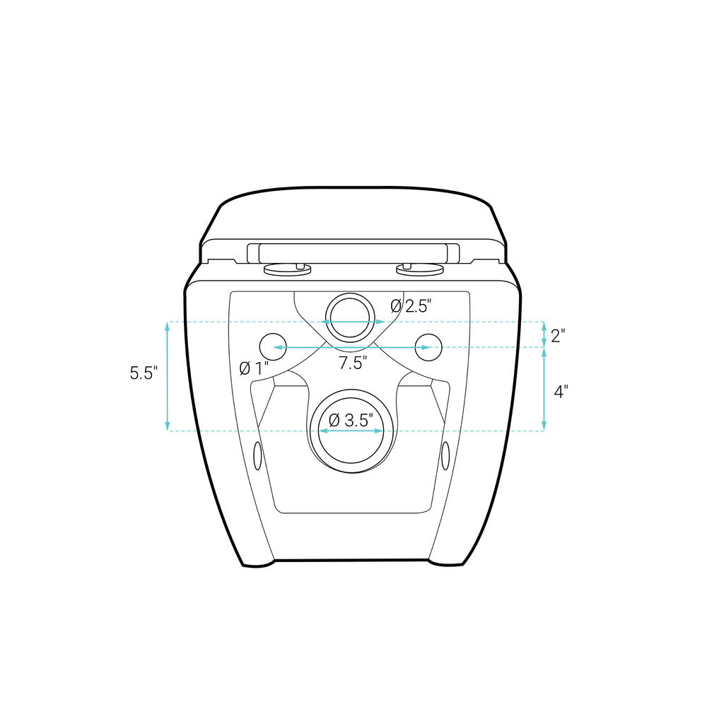 Ivy Wall-Hung Toilet Bundle 0.8/1.6 GPF Dual Flush in Glossy White with Brass Flush Plate