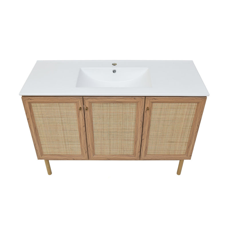 Classe 48" Bathroom Vanity in Oak